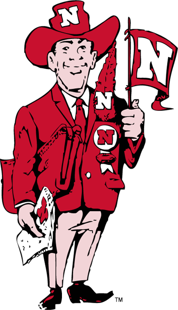 Nebraska Cornhuskers 1962-1973 Mascot Logo t shirts iron on transfers